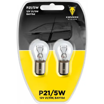 Žárovka Coyote P21/5W, Vision
