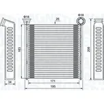 Výměník tepla, vnitřní vytápění MAGNETI MARELLI 350218448000