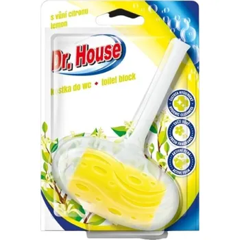WC čistič Dr. House WC závěs Citrónová vůně 40g