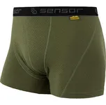 SENSOR MERINO DF pánské trenky safari green velikost L
