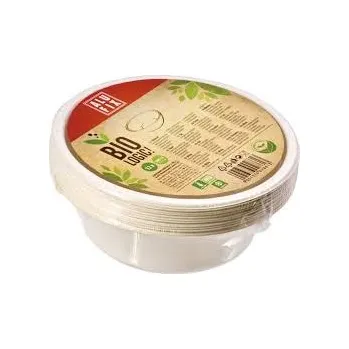 Jednorázové nádobí ALUFIX - Miska na polévku 500ml/12ks BIO