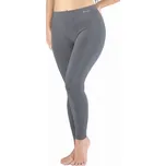 Dlouhé sportovní legíny Gina 95031P - bambus Šedá S/M
