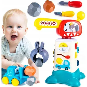 Interaktivní hračka pro děti – jeřáb na baterky