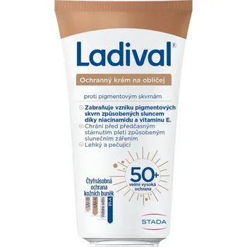 Přípravek na opalování Ladival Ochranný krém na obličej proti pigmentovým skvrnám SPF50+ 50 ml