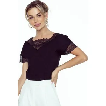 Dámská halenka Halenka Eldar Trinity - viskóza Černá 3XL