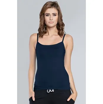 Tílko Italian Fashion Ibiza - s tenkými ramínky Tmavě modrá M