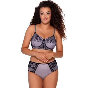 Těhotenská podprsenka Kojící podprsenka Ava Lingerie 2009 - nevyztužená Černá 95D