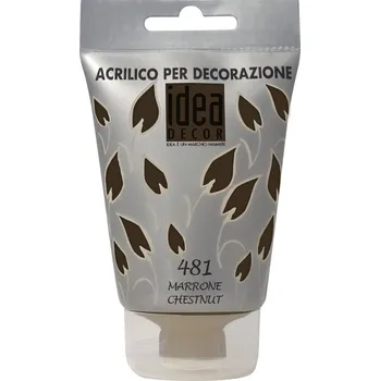 Vodová barva Maimeri Idea Decor Akrylová barva Chestnut 110 ml 1 ks