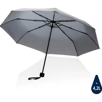 Deštník 20,5' deštník Impact ze 190T RPET AWARE™, antracitová, černá