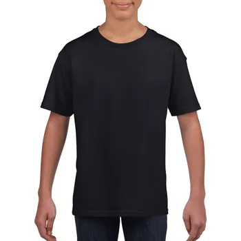 Chlapecké tričko Gildan Softstyle® Youth T-shirt, černá (Black)