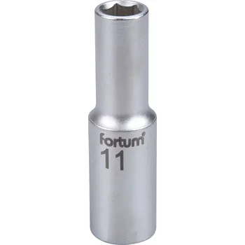 Hlavice nástrčná prodloužená 1/2", 11mm, L 77mm FORTUM