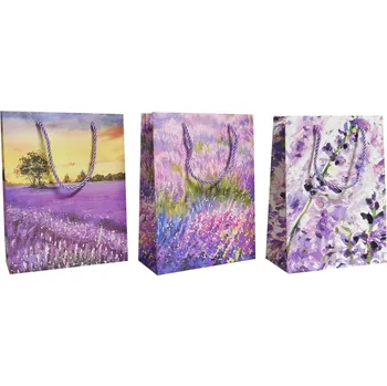 Dárková taška PROHOME - Taška dárková 18x24x8,5cm různé dekory