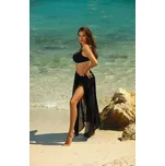 Dámská černá dlouhá plážová sukně Self DAN 02 Dancing 2 M-XL Velikost: XL, Barva: Černá