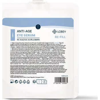 LOBEY® Classic Náhradní náplň Oční sérum 15 ml + 5 ml GRATIS
