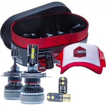 Osvětlení automobilu Einparts EPLH96 6000K LED žárovky H4 + W5W Premium - Retrofit potkávací/dálková světla EINPARTS AUTOMOTIVE