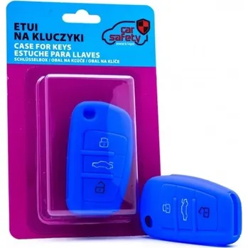Modré silikonové pouzdro na klíče Audi - EPKC104 CARSAFETY