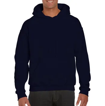 Pánské oblečení Gildan Dryblend® Adult Hooded Sweatshirt mikina, modrá (Navy)