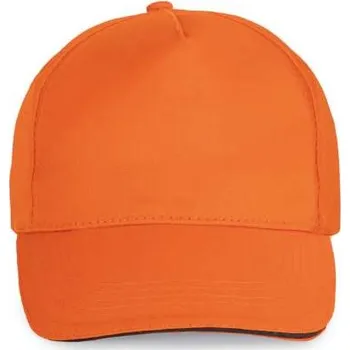 Čepice K-up Sandwich Peak Cap - 5 Panels, oranžová (Tennessee Orange)