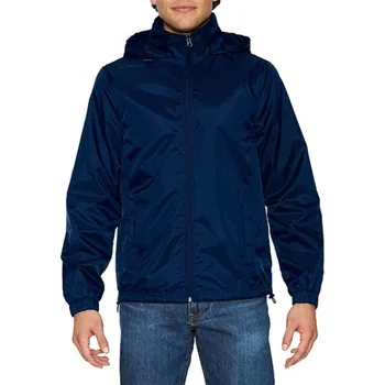 Pánská casual bunda Gildan Hammer Unisex Windwear Jacket, modrá (Navy)