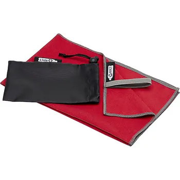 Ručník Pieter GRS ultra lehký rychleschnoucí ručník 30 × 50 cm, červená