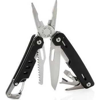 Multifunkční nůž Multifunkční nůž s karabinou Solid, černá