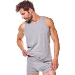 Nátělník Henderson 18732 Světle šedá XL