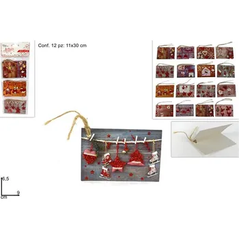 PROHOME PROHOME - Přání vánoční různé dekory