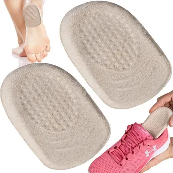 Vložka do bot Gelové stabilizující podpatky lepící, béžové, 1 pár (2ks)