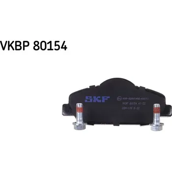 Brzdová destička Sada brzdových destiček, kotoučová brzda SKF VKBP 80154