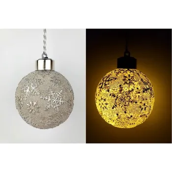 Vánoční dekorace PROHOME - Koule vánoční závěsná LED