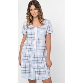 Dámská noční košile Mateřská košilka Italian Fashion Allison - bavlna Světle modrá L