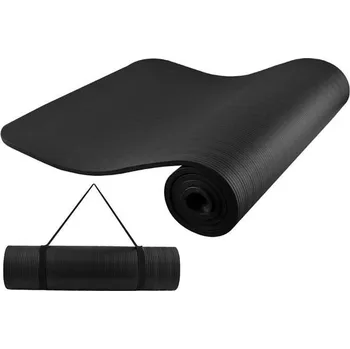 podložka na cvičení Fitness podložka na cvičení 181 x 62 cm černá