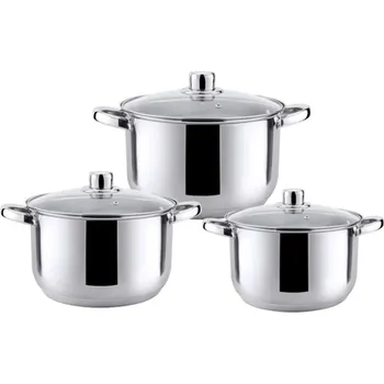 Hrnec PROHOME - Hrnec sada 3ks nerez