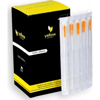 Injekční jehla Akupunkturní jehly s vodičem Sting, 0,25 x 50 mm, 100 ks