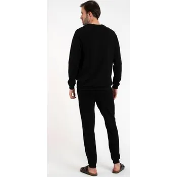 Pánský overall Pánský domácí komplet Italian Fashion Hektor - bavlna Černá XL