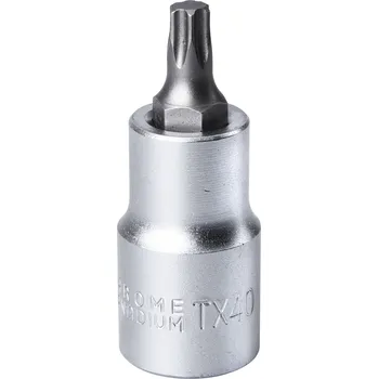 Klíč Klíč zástrčný TORX, 1/2', TX40, L 55mm, CrV/S2, FORTUM
