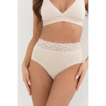 Dámská móda Kalhotky Italian Fashion Jamajka maxi Světle béžová M