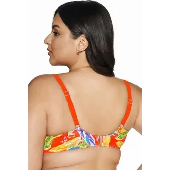 Dámské plavky Podprsenka s plnými košíčky Ava SK 226 Vivid Orange zářivě oranžová 85G