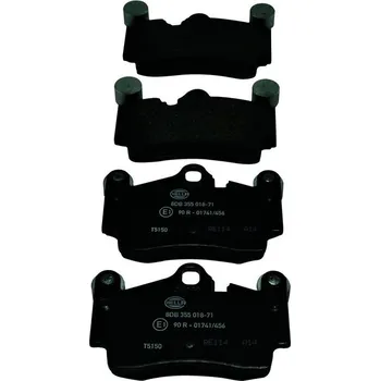 Brzdová destička Sada brzdových destiček, kotoučová brzda HELLA 8DB 355 018-711