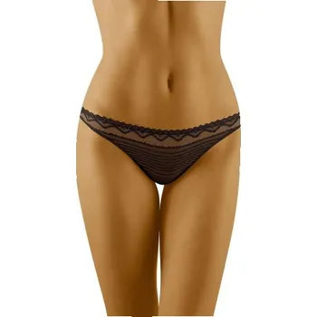 Kalhotky Tanga Wolbar Kanikani Černá M