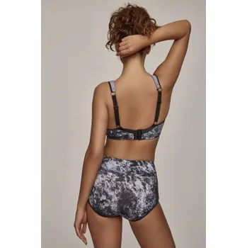 Podprsenka Sportovní podprsenka Dalia BS Fit - šedočerná Šedo-černá 65D