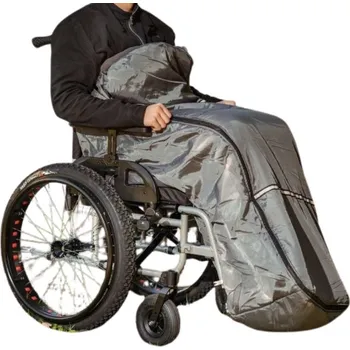 Zateplený fusak na invalidní vozík - teplý ohřívač těla, Kangaroo, M