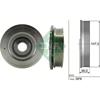 Řemenice, klikový hřídel Schaeffler INA 544 0094 10