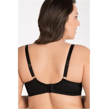 Podprsenka Nevyztužená podprsenka Gorsenia K101/1 Gaby Černá 75C