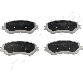 Brzdová destička Sada brzdových destiček, kotoučová brzda ASHIKA 50-00-0707