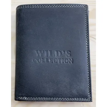 Peněženka Pánská kožená peněženka Wild´s Collection šedá