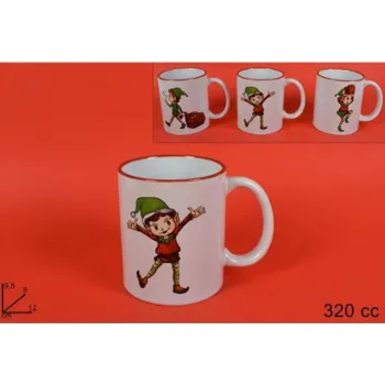 PROHOME - Hrnek vánoční 320ml různé motivy