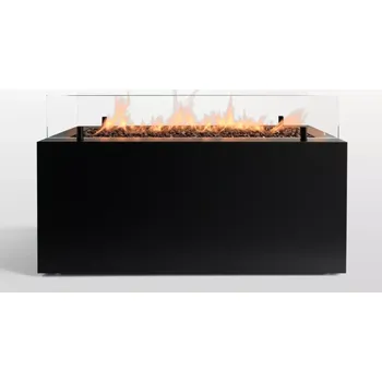 Plynový zářič Planika Rio GAS - Venkovní plynový krb 41,4x69,8 cm 10kW