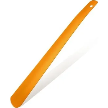 Botník Kovový obuvák na boty extra pevný 40cm oranžová