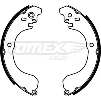 Brzdová čelist Sada brzdových čelistí TOMEX C TX 22-91